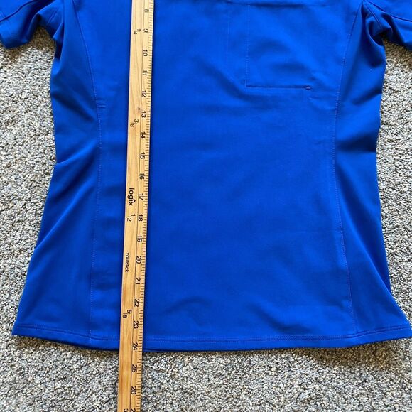 Figs Scrubs Women XS Set Top and Cargo Pants Blue Medical - Picture 8 of 15